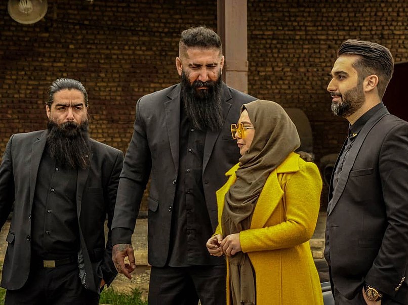 عکس مهدی امینی با بهنوش بختیاری